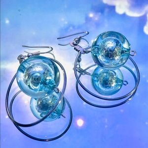 Neptune twin earrings